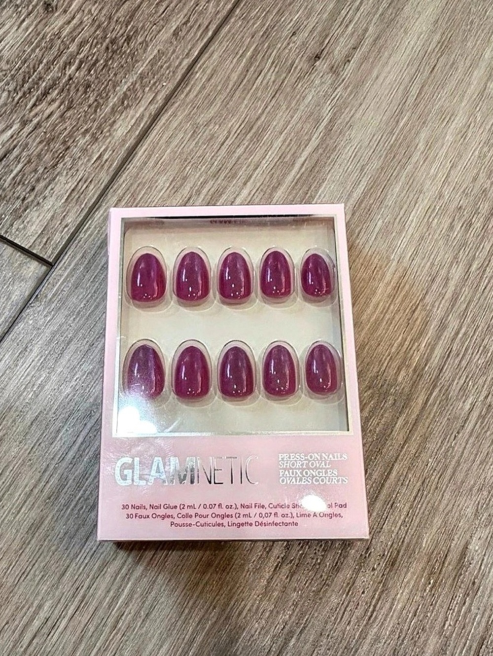GLAMNETIC Press-On Nails Pink